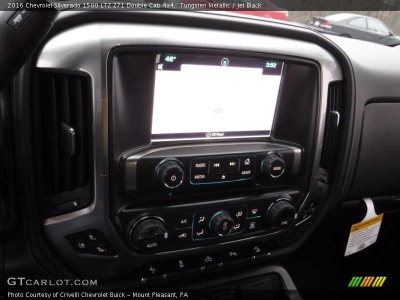 Tungsten Metallic / Jet Black 2016 Chevrolet Silverado 1500 LTZ Z71 Double Cab 4x4