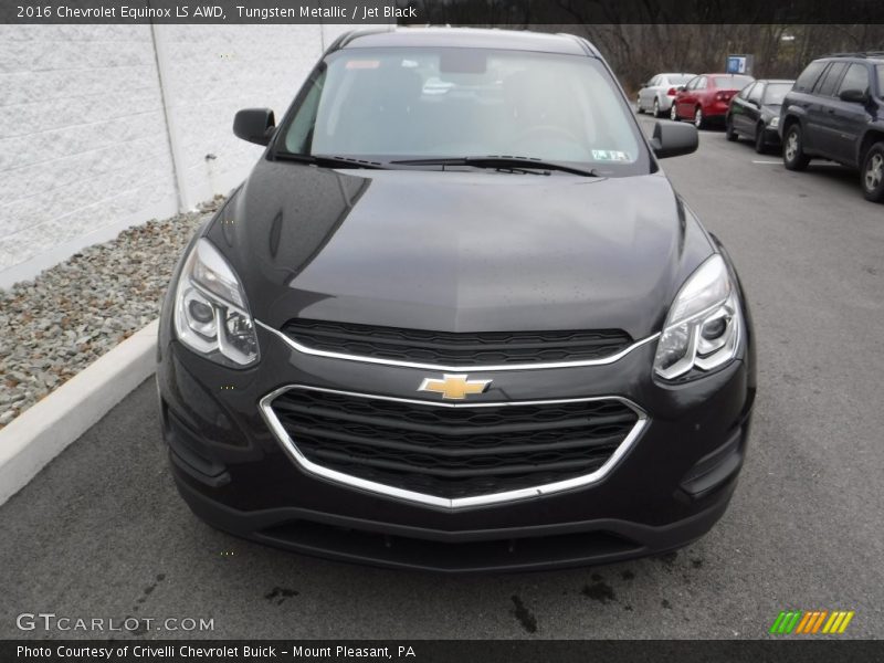 Tungsten Metallic / Jet Black 2016 Chevrolet Equinox LS AWD