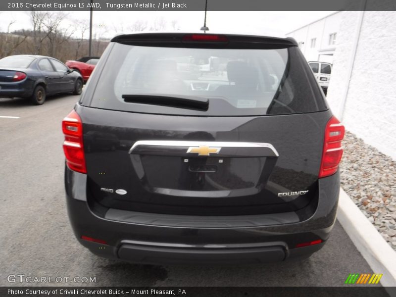 Tungsten Metallic / Jet Black 2016 Chevrolet Equinox LS AWD