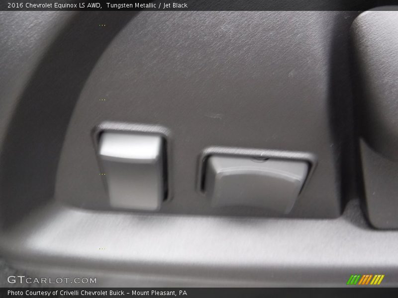 Tungsten Metallic / Jet Black 2016 Chevrolet Equinox LS AWD