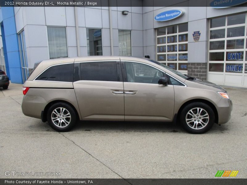 Mocha Metallic / Beige 2012 Honda Odyssey EX-L