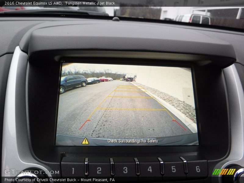 Tungsten Metallic / Jet Black 2016 Chevrolet Equinox LS AWD