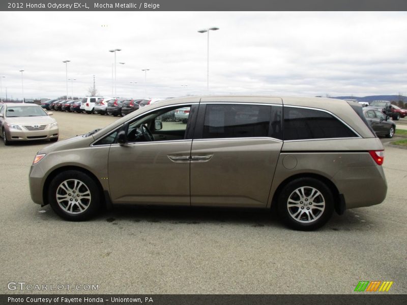 Mocha Metallic / Beige 2012 Honda Odyssey EX-L