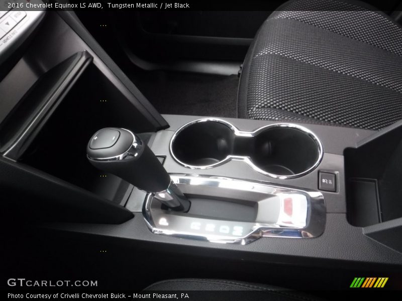 Tungsten Metallic / Jet Black 2016 Chevrolet Equinox LS AWD
