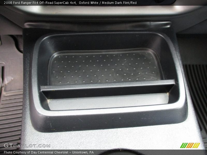 Oxford White / Medium Dark Flint/Red 2008 Ford Ranger FX4 Off-Road SuperCab 4x4
