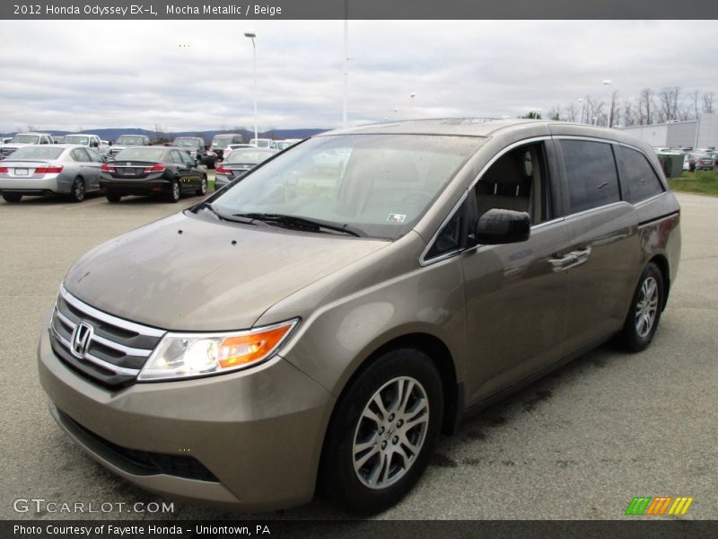 Mocha Metallic / Beige 2012 Honda Odyssey EX-L