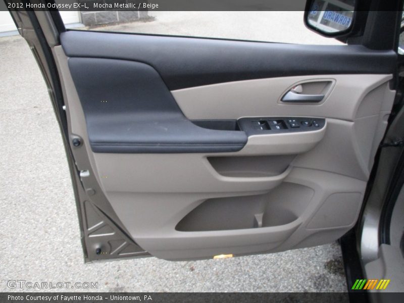 Mocha Metallic / Beige 2012 Honda Odyssey EX-L