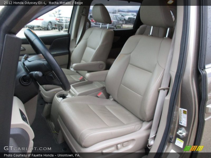 Mocha Metallic / Beige 2012 Honda Odyssey EX-L