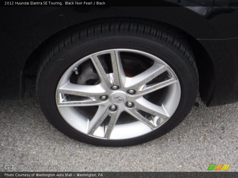 Black Noir Pearl / Black 2012 Hyundai Elantra SE Touring