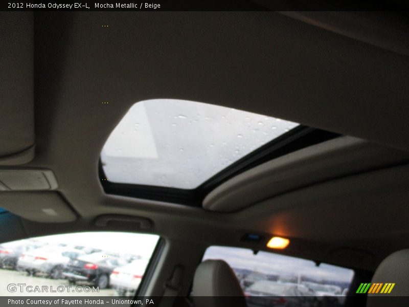 Mocha Metallic / Beige 2012 Honda Odyssey EX-L