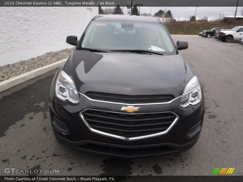 Tungsten Metallic / Jet Black 2016 Chevrolet Equinox LS AWD