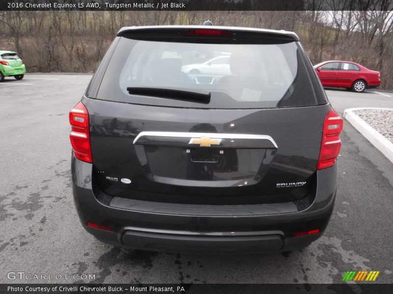 Tungsten Metallic / Jet Black 2016 Chevrolet Equinox LS AWD