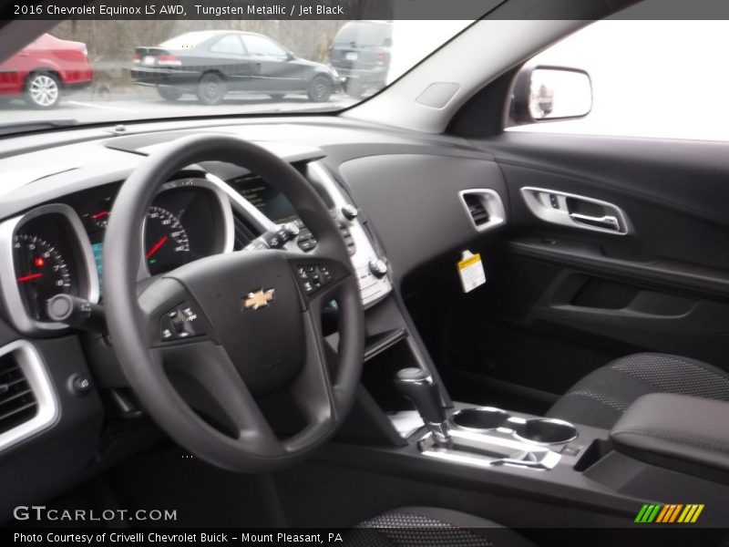 Tungsten Metallic / Jet Black 2016 Chevrolet Equinox LS AWD