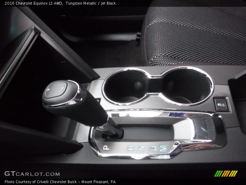 Tungsten Metallic / Jet Black 2016 Chevrolet Equinox LS AWD