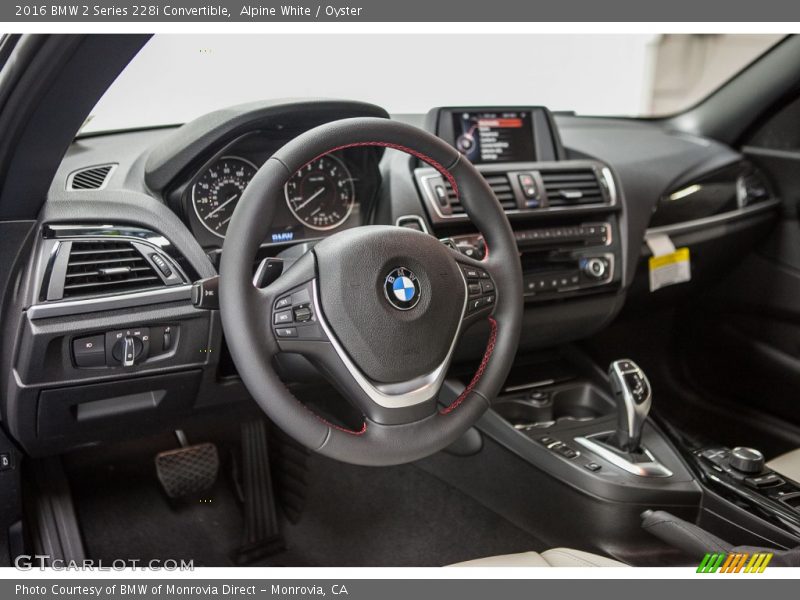 Dashboard of 2016 2 Series 228i Convertible