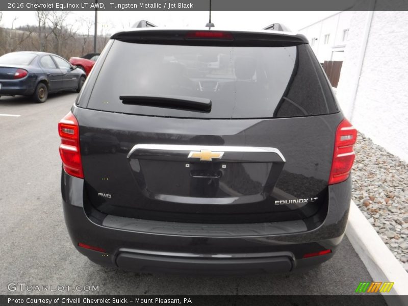 Tungsten Metallic / Jet Black 2016 Chevrolet Equinox LT AWD