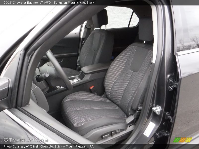 Tungsten Metallic / Jet Black 2016 Chevrolet Equinox LT AWD
