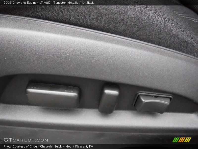 Tungsten Metallic / Jet Black 2016 Chevrolet Equinox LT AWD