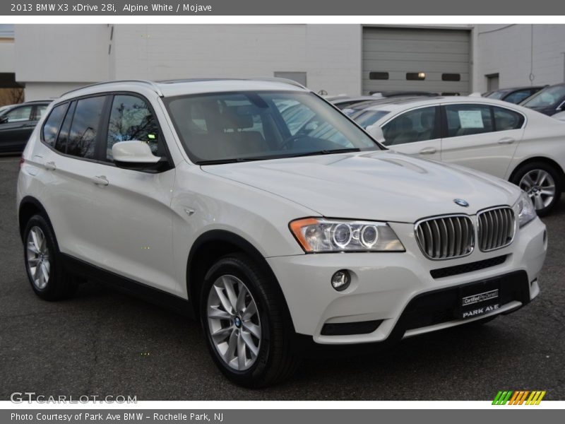 Alpine White / Mojave 2013 BMW X3 xDrive 28i