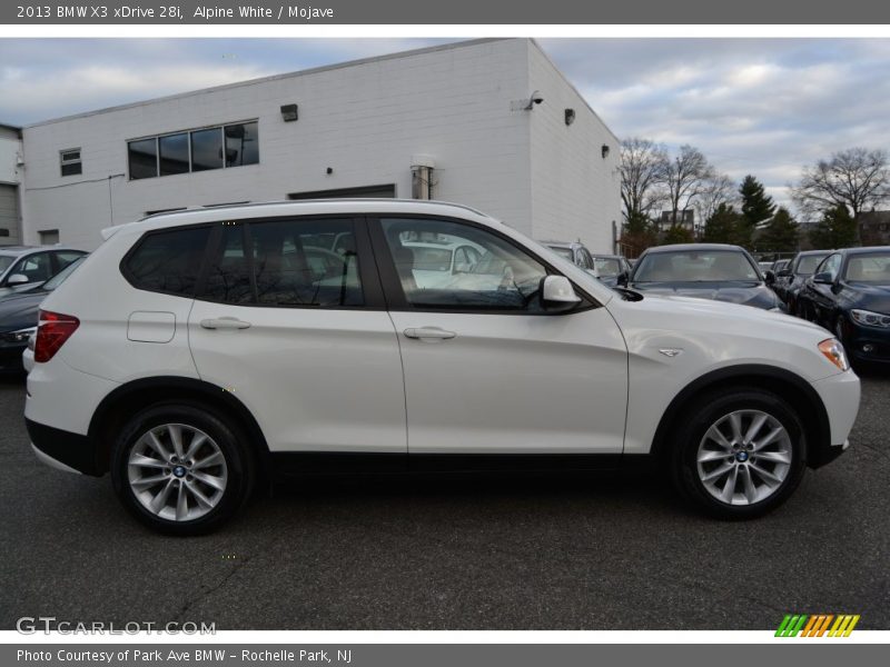 Alpine White / Mojave 2013 BMW X3 xDrive 28i