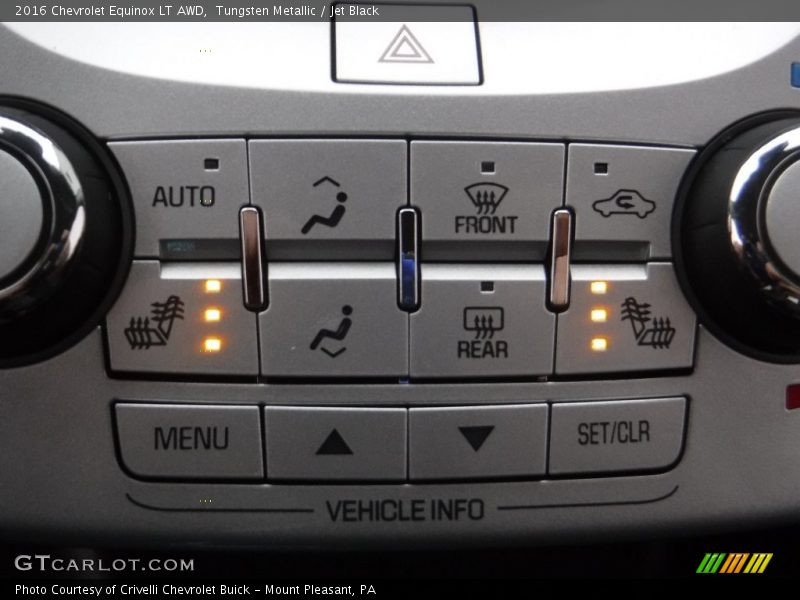 Tungsten Metallic / Jet Black 2016 Chevrolet Equinox LT AWD