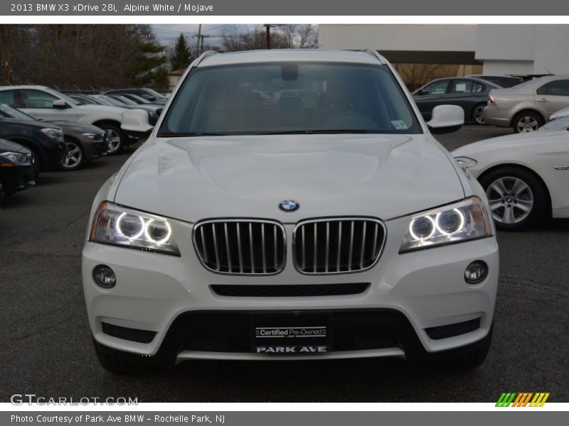 Alpine White / Mojave 2013 BMW X3 xDrive 28i