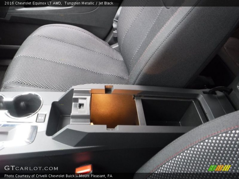 Tungsten Metallic / Jet Black 2016 Chevrolet Equinox LT AWD