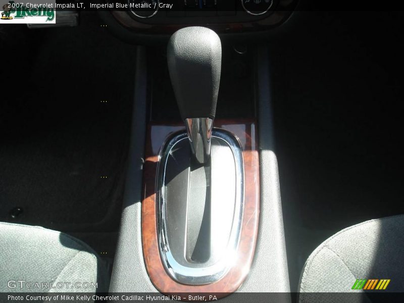 Imperial Blue Metallic / Gray 2007 Chevrolet Impala LT