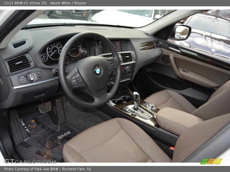 Alpine White / Mojave 2013 BMW X3 xDrive 28i