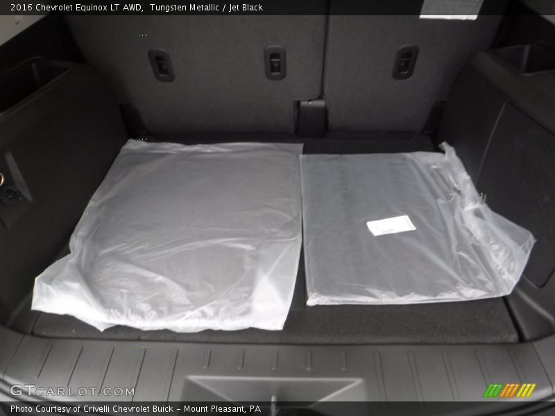 Tungsten Metallic / Jet Black 2016 Chevrolet Equinox LT AWD