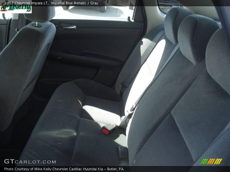 Imperial Blue Metallic / Gray 2007 Chevrolet Impala LT