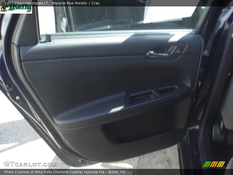 Imperial Blue Metallic / Gray 2007 Chevrolet Impala LT