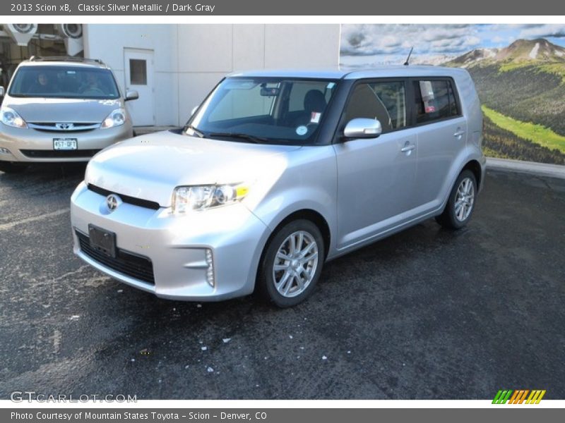 Classic Silver Metallic / Dark Gray 2013 Scion xB