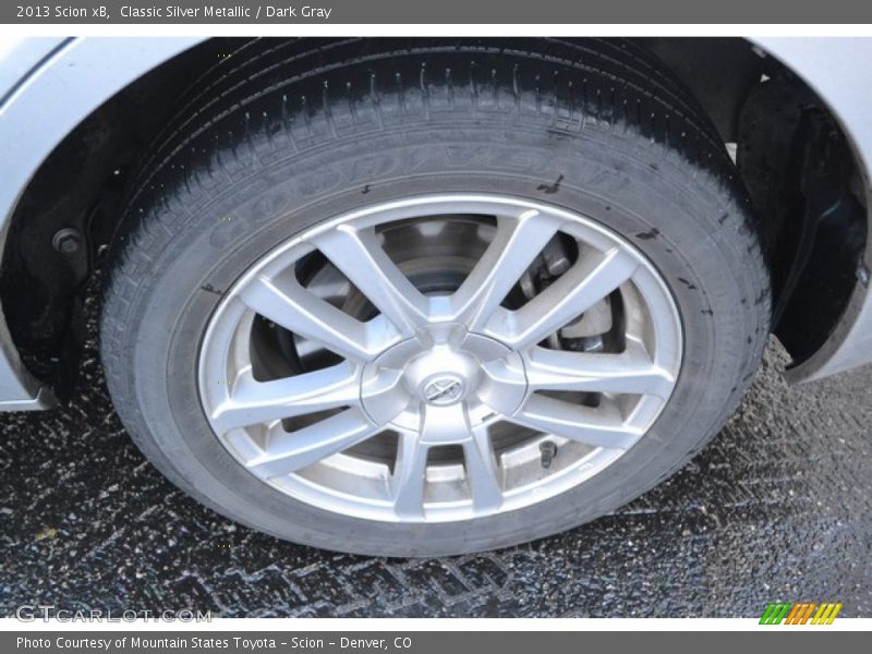 Classic Silver Metallic / Dark Gray 2013 Scion xB