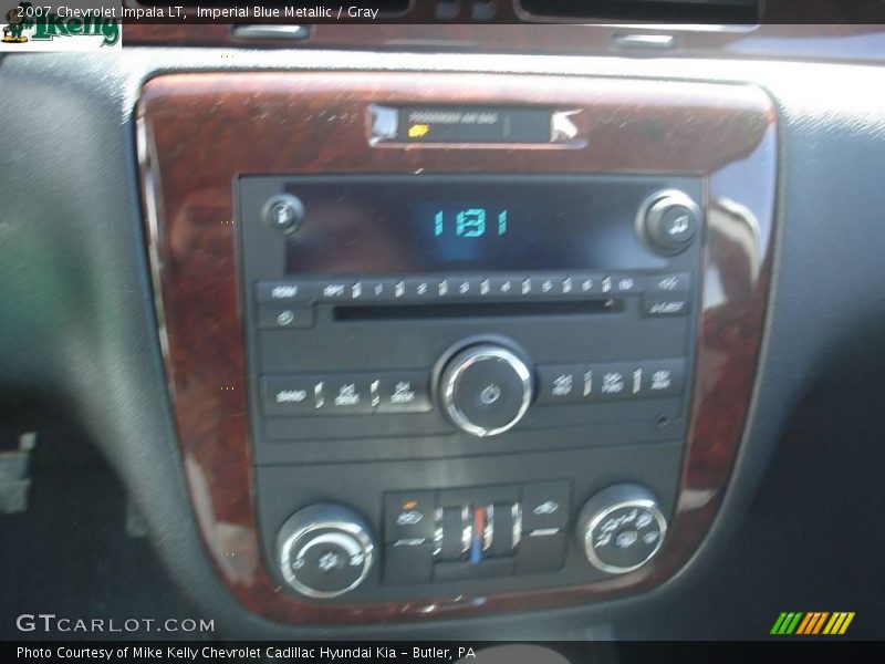 Imperial Blue Metallic / Gray 2007 Chevrolet Impala LT