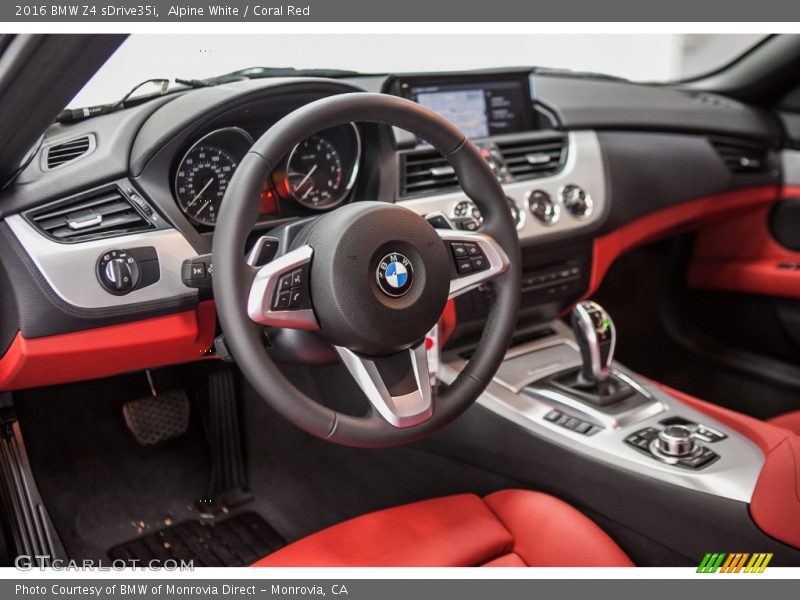 Dashboard of 2016 Z4 sDrive35i