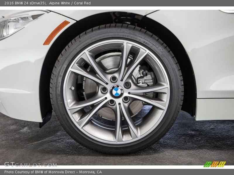 2016 Z4 sDrive35i Wheel