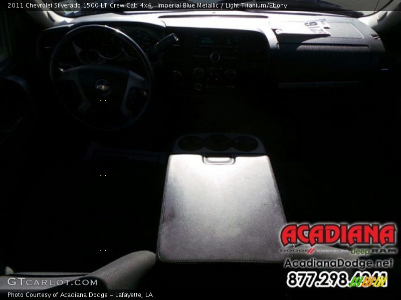 Imperial Blue Metallic / Light Titanium/Ebony 2011 Chevrolet Silverado 1500 LT Crew Cab 4x4