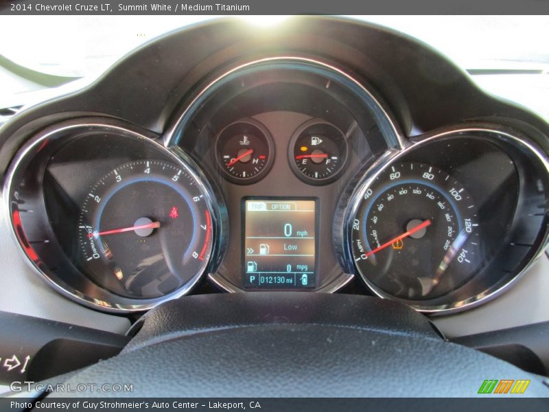 Summit White / Medium Titanium 2014 Chevrolet Cruze LT