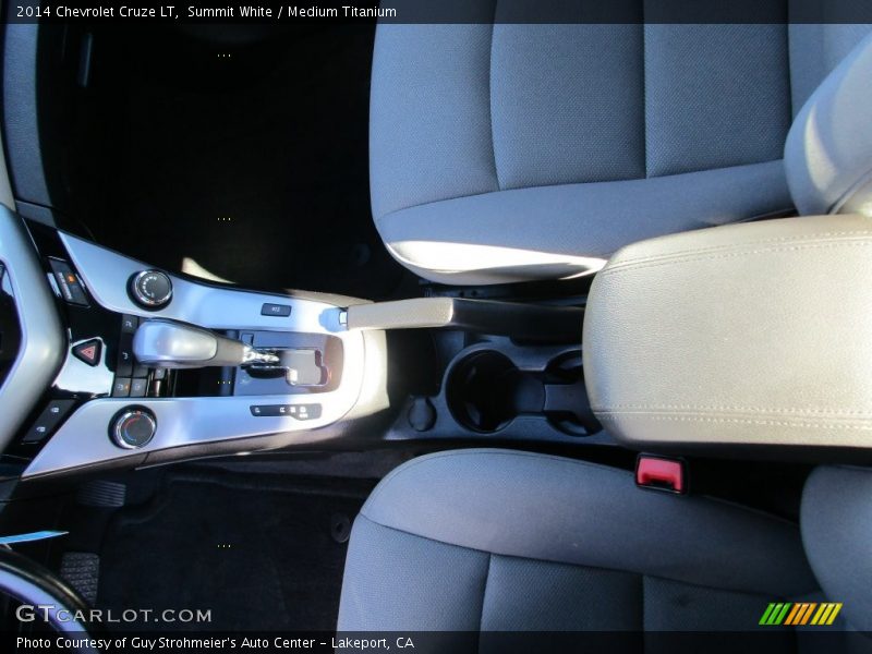 Summit White / Medium Titanium 2014 Chevrolet Cruze LT