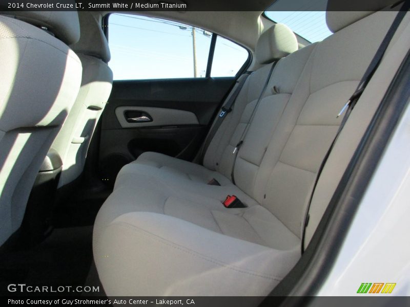 Summit White / Medium Titanium 2014 Chevrolet Cruze LT