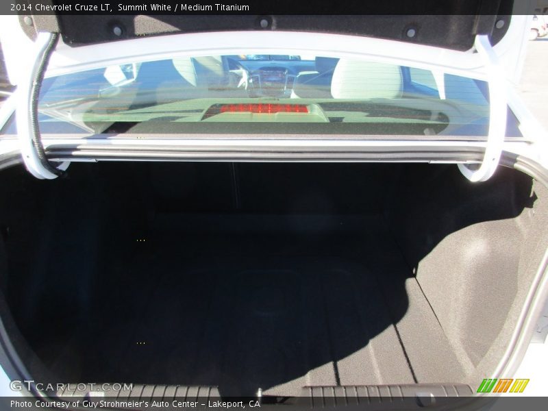 Summit White / Medium Titanium 2014 Chevrolet Cruze LT