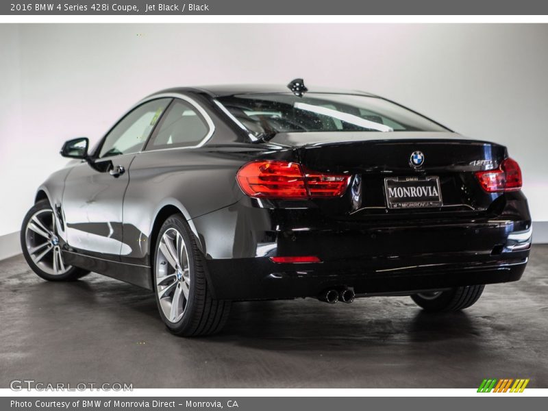 Jet Black / Black 2016 BMW 4 Series 428i Coupe