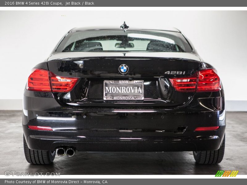 Jet Black / Black 2016 BMW 4 Series 428i Coupe