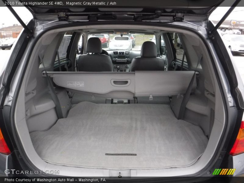 Magnetic Gray Metallic / Ash 2010 Toyota Highlander SE 4WD