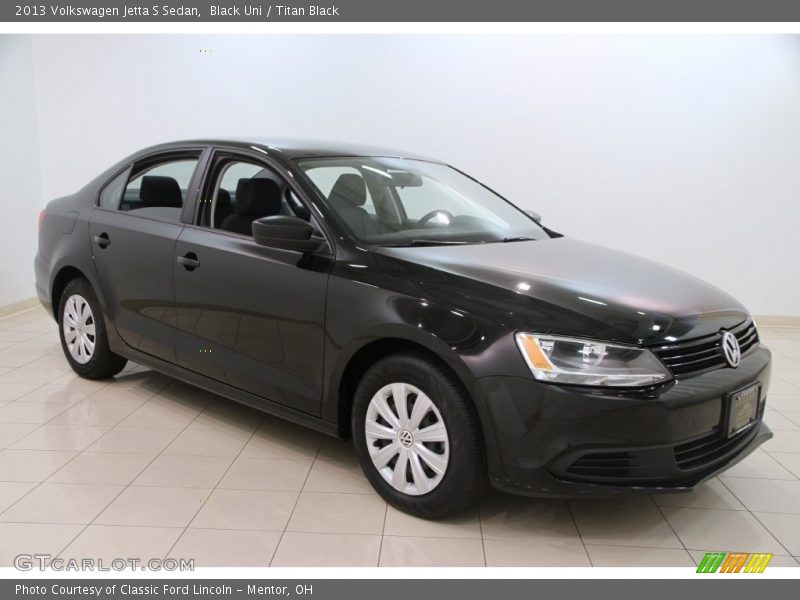 Black Uni / Titan Black 2013 Volkswagen Jetta S Sedan