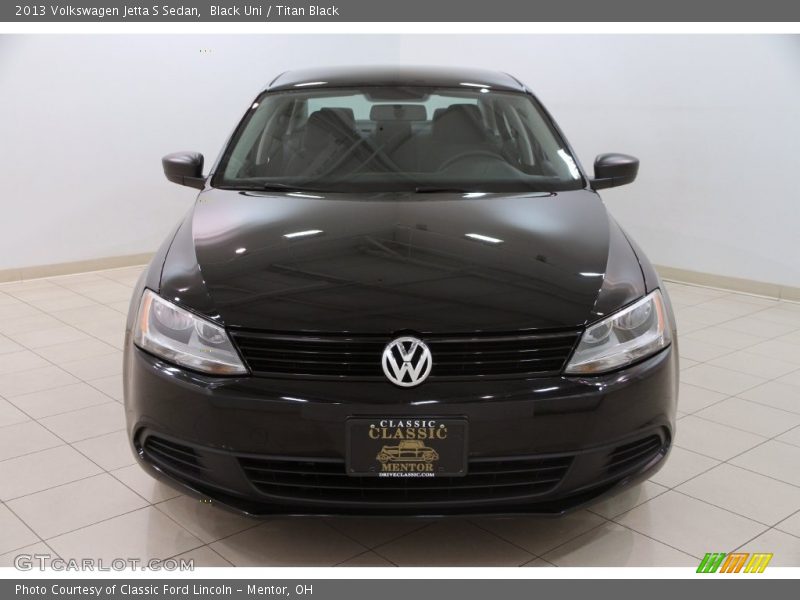 Black Uni / Titan Black 2013 Volkswagen Jetta S Sedan