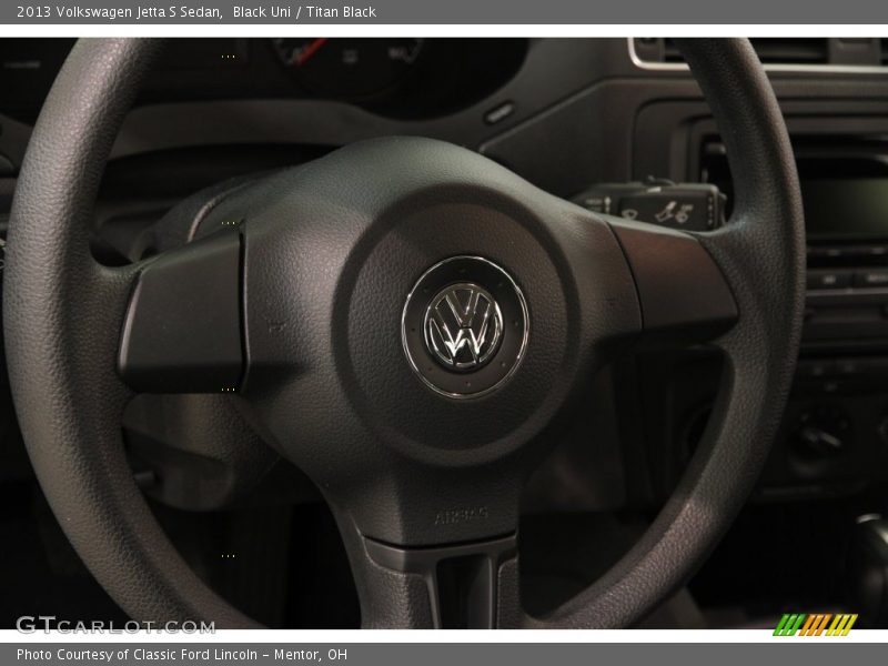 Black Uni / Titan Black 2013 Volkswagen Jetta S Sedan