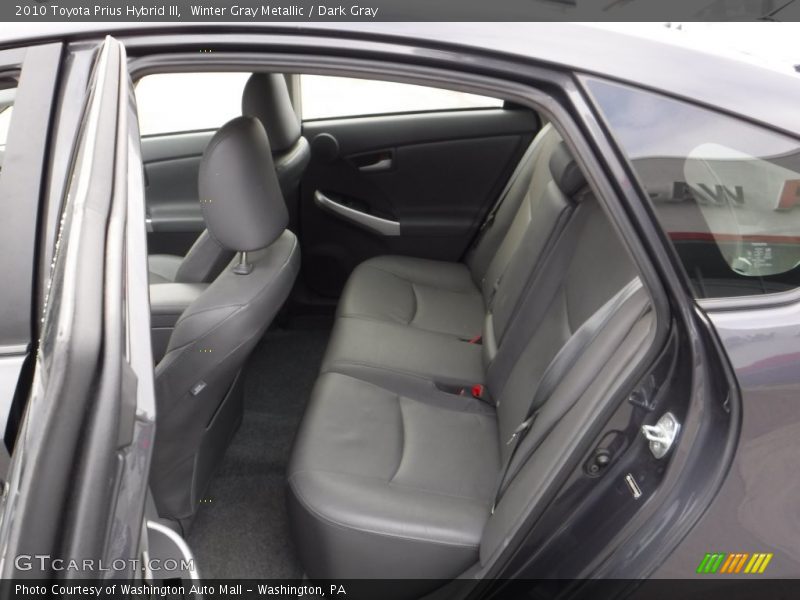 Winter Gray Metallic / Dark Gray 2010 Toyota Prius Hybrid III