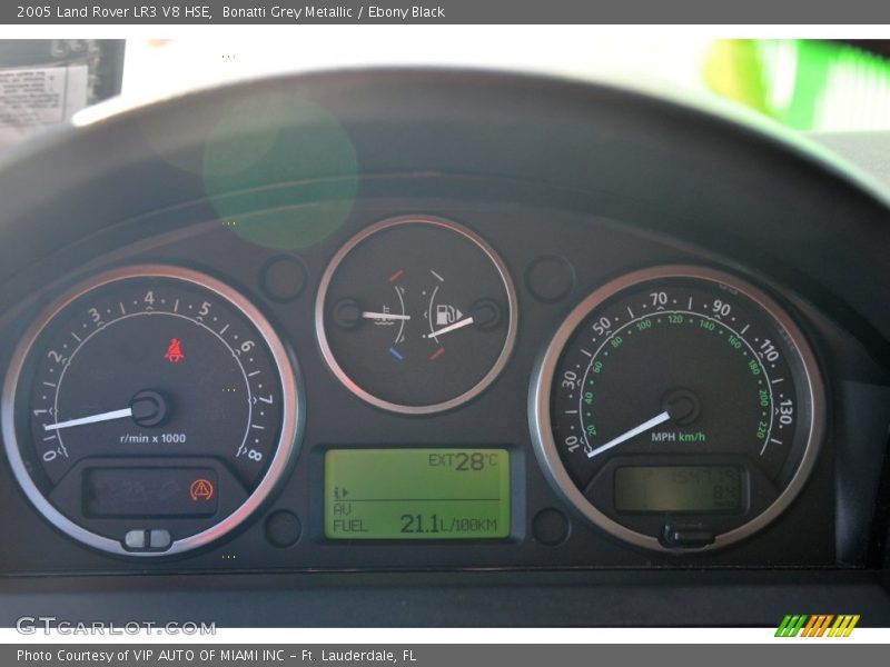  2005 LR3 V8 HSE V8 HSE Gauges
